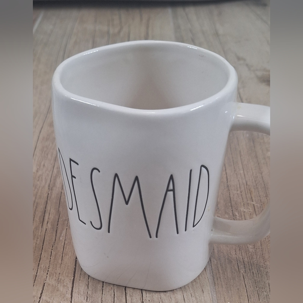 Rae Dunn White Bridesmaid Mug